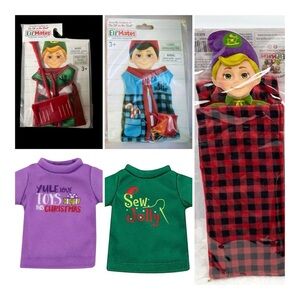 NWT Elf on the Shelf Elf Mates Ultimate Clothing & Accessories Bundle